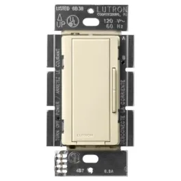 Lutron Maestro Companion Dimmer - Almond