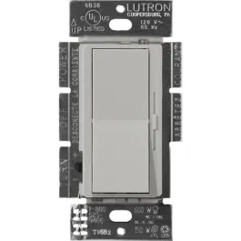 Lutron Diva Magnetic Low-Voltage Dimmer - 3-Way - 450W Max - Pebble