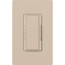 Lutron RadioRA 2 RF Maestro Pro LED+ Dimmer - Phase Selectable - Taupe