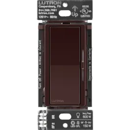 Lutron Caseta Diva Smart Dimmer - Brown