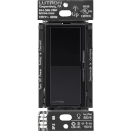 Lutron Caseta Diva Smart Dimmer - Black