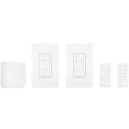 Lutron Caseta 2-Pack Smart Dimmer Kit For Wall and Ceiling Lights