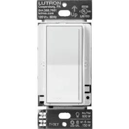 Lutron Sunnata LED+ Touch Dimmer - White