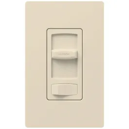 Lutron Skylark Contour Reverse-Phase ELV Dimmer for LED/INC/HAL/CFL - Light Almond
