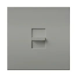 Lutron Nova T Single-Pole Slide-to-Off Dimmer - 2000W Max - Gray