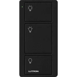 Lutron Original 3-Button Pico Smart Remote - Light Icons - Midnight