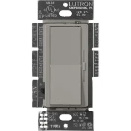 Lutron Diva Reverse-Phase ELV Dimmer - Single-Pole / 3-Way - Cobblestone
