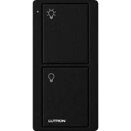 Lutron 2-Button Pico Smart Remote - Light Icons - Midnight