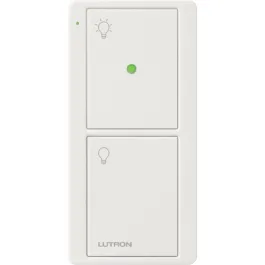 Lutron Pico Wireless Control Keypad - 2-Button w/ Nightlight - White