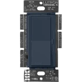 Lutron Diva Reverse-Phase ELV Dimmer - Single-Pole / 3-Way - Deep Sea