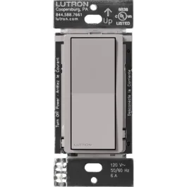 Lutron Caseta Claro Smart Accessory Switch - Gray