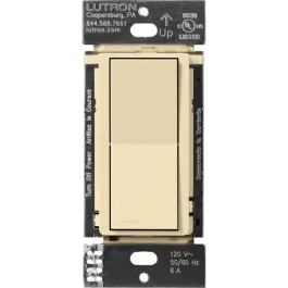 Lutron Caseta Claro Smart Accessory Switch - Ivory