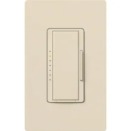 Lutron Vive Maestro Wireless RF Fluorescent Dimmer - 6A - 120-277V - Light Almond