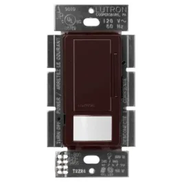 Lutron Maestro Vacancy Sensor LED+ Dimmer - Single Pole / Multi-Location - Brown