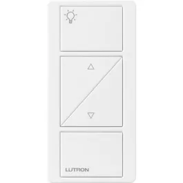 Lutron 2-Button Pico Smart Remote with Raise/Lower - Light Icons - White