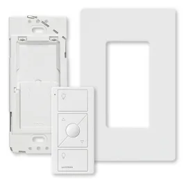 Lutron Pico Original Smart Remote Wall Mount Kit For Caseta Smart Dimmer Switch 3-Way - White