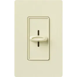 Lutron Skylark Slide-to-Off Adjustable Speed Fan Control - Single-Pole - Almond