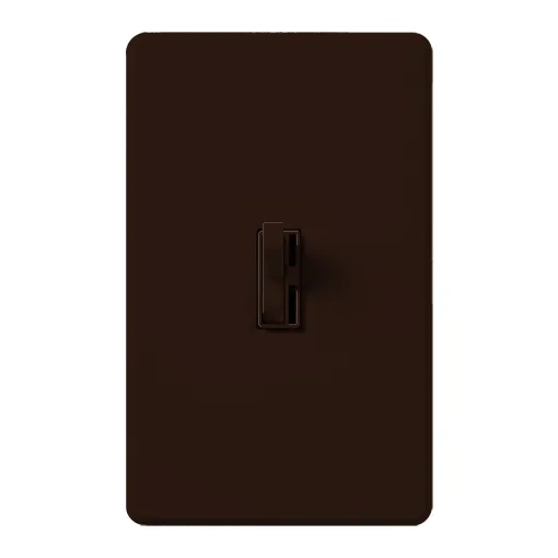 Lutron Ariadni LED+ Dimmer - Single Pole / 3-Way - 250W Max - Brown