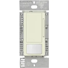 Lutron Maestro 0-10V Occupancy/Vacancy Dimmer Sensor - Biscuit