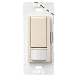 Lutron Maestro Small Room Vacancy Sensor Switch - Light Almond