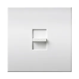 Lutron Nova T Magnetic Low-Voltage Single-Pole Slide-to-Off Dimmer - 1500VA - White
