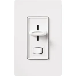 Lutron Skylark Single-Pole Preset Dimmer with On/Off Switch - 8A - 120V - White