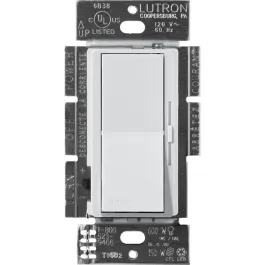 Lutron Diva LED+ Dimmer - Single Pole / 3-Way - 150W Max - Mist