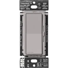 Lutron Caseta Diva Smart Dimmer - Gray