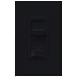 Lutron Skylark Contour Reverse-Phase ELV Dimmer for LED/INC/HAL/CFL - Black