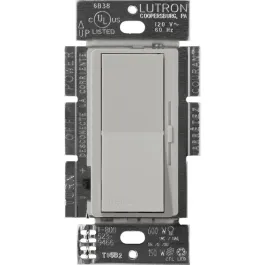 Lutron Diva Reverse-Phase ELV Dimmer - Single-Pole / 3-Way - Pebble