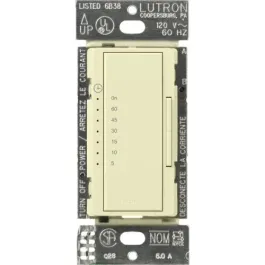 Lutron Maestro Countdown Timer - Multi-Location - Almond