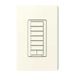 Lutron RadioRA 2 seeTouch CL Hybrid Keypad - 6 Button w/ Raise-Lower - Biscuit