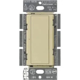 Lutron Maestro Multi-Location Switch - 120V - Ivory