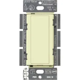 Lutron Maestro Companion Switch - Almond