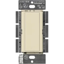Lutron Maestro Companion Switch - Light Almond