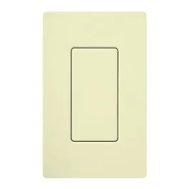 Lutron Claro Blank Insert - Almond