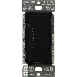 Lutron Maestro Countdown Timer - Multi-Location - Black