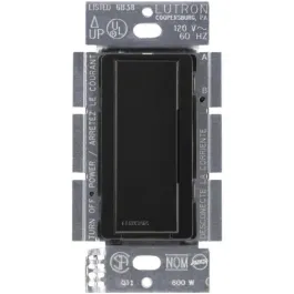 Lutron Maestro Multi-Location Switch - 120V - Black