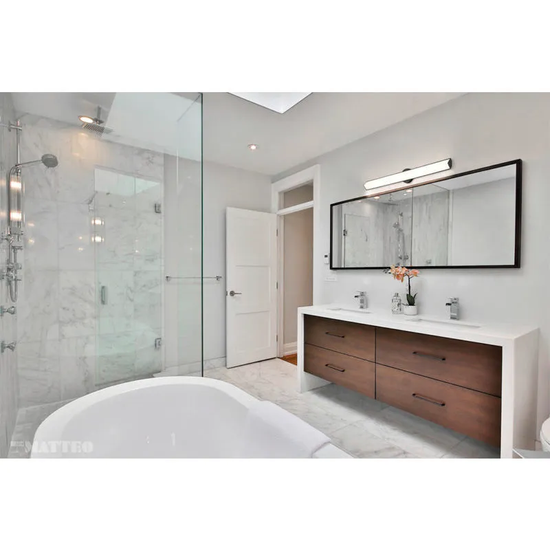 Jade LED 32.38 inch Black Bath Vanity Light Wall Light