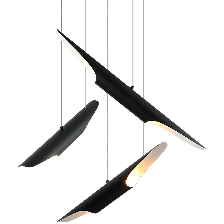 Stylus 6 Light 28.75 inch Matte Black Chandelier Ceiling Light