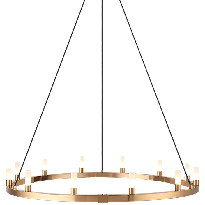 Cascadian 12 Light 39.38 inch Aged Gold Brass Chandelier Ceiling Light