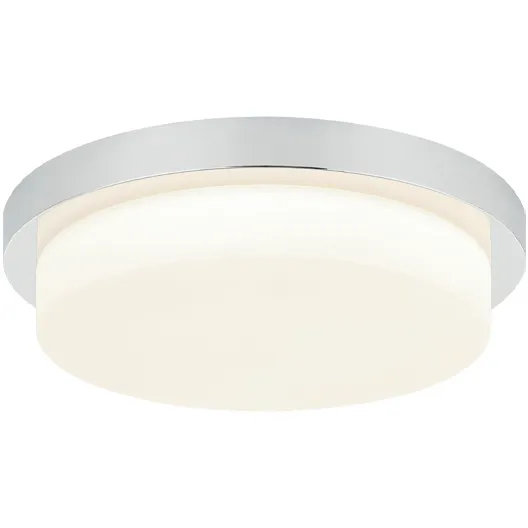 Durham LED 15.75 inch Chrome Flush Mount Ceiling Light