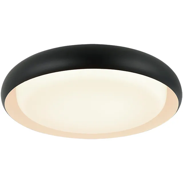 Milia LED 18.25 inch Matte Black Flush Mount Ceiling Light