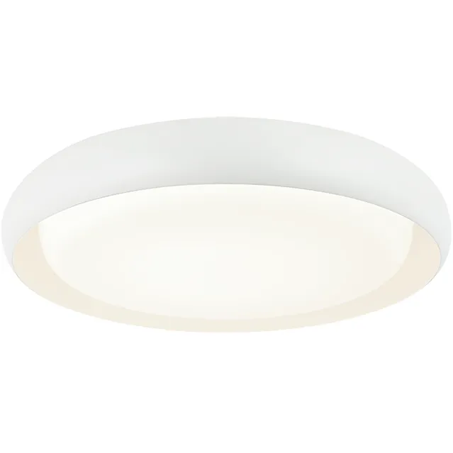 Milia LED 18.25 inch Matte White Flush Mount Ceiling Light