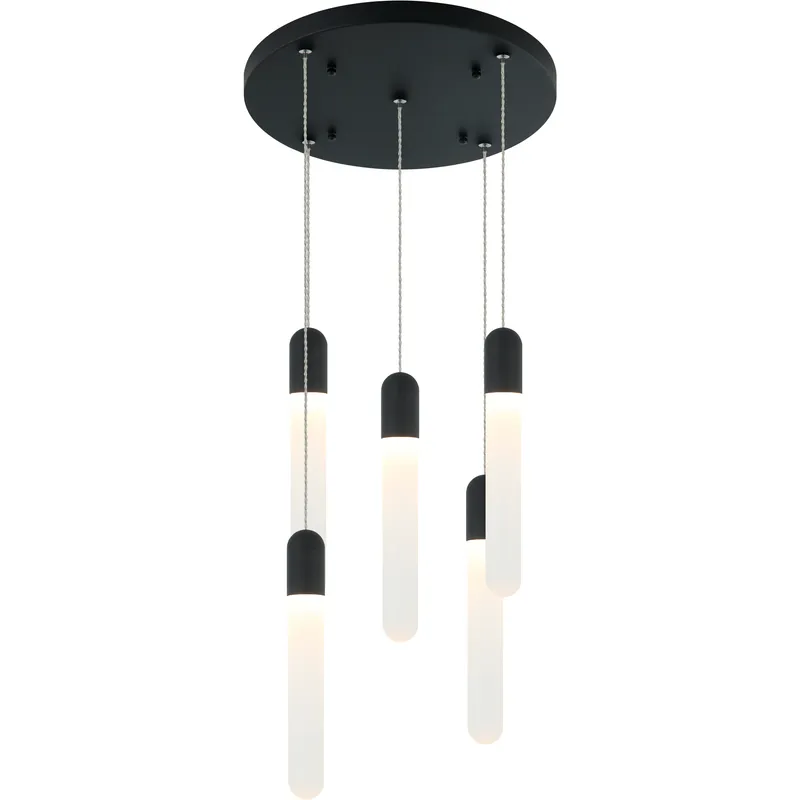 Aydin LED 8.38 inch Matte Black Pendant Ceiling Light