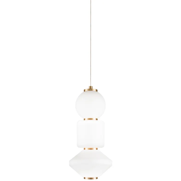 Dango LED 6.38 inch Oxidized Gold Pendant Ceiling Light