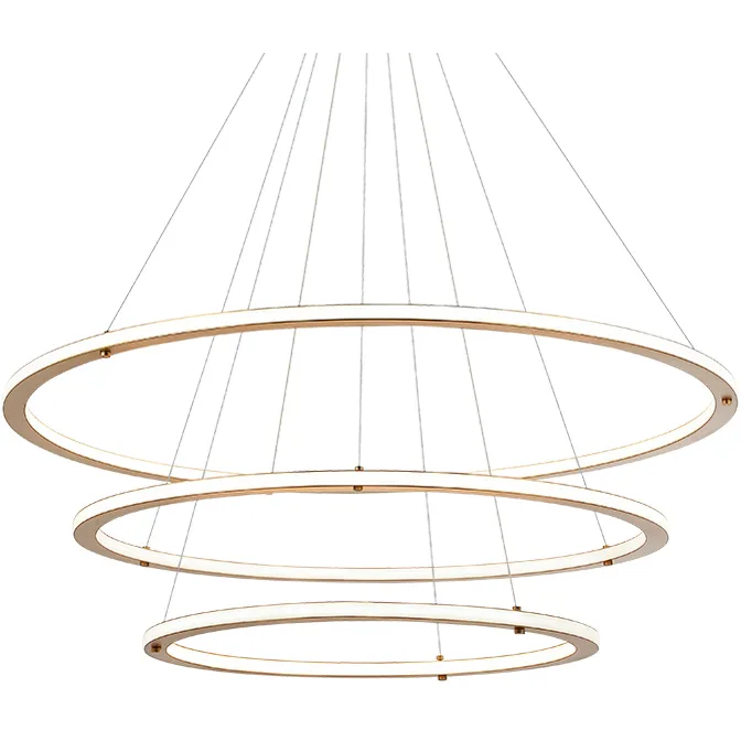 Victoria LED 40 inch Brushed Gold Pendant Ceiling Light