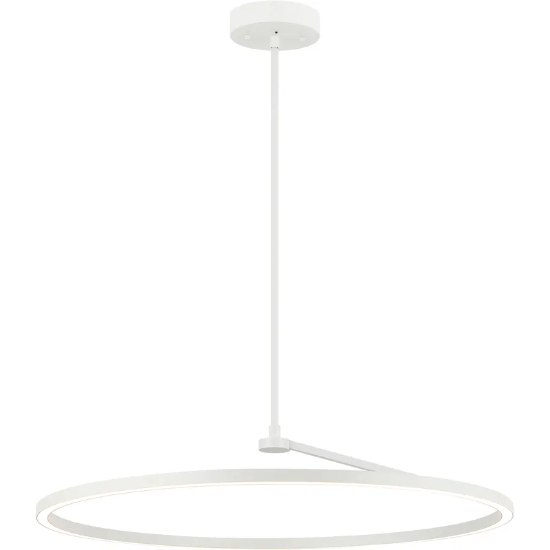 The Trundle LED 31.5 inch White Pendant Ceiling Light