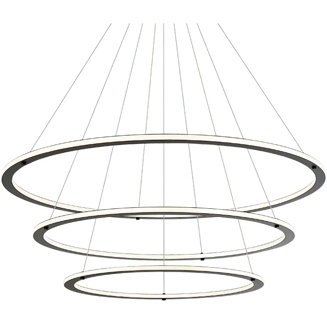 Victoria LED 40 inch Black Pendant Ceiling Light