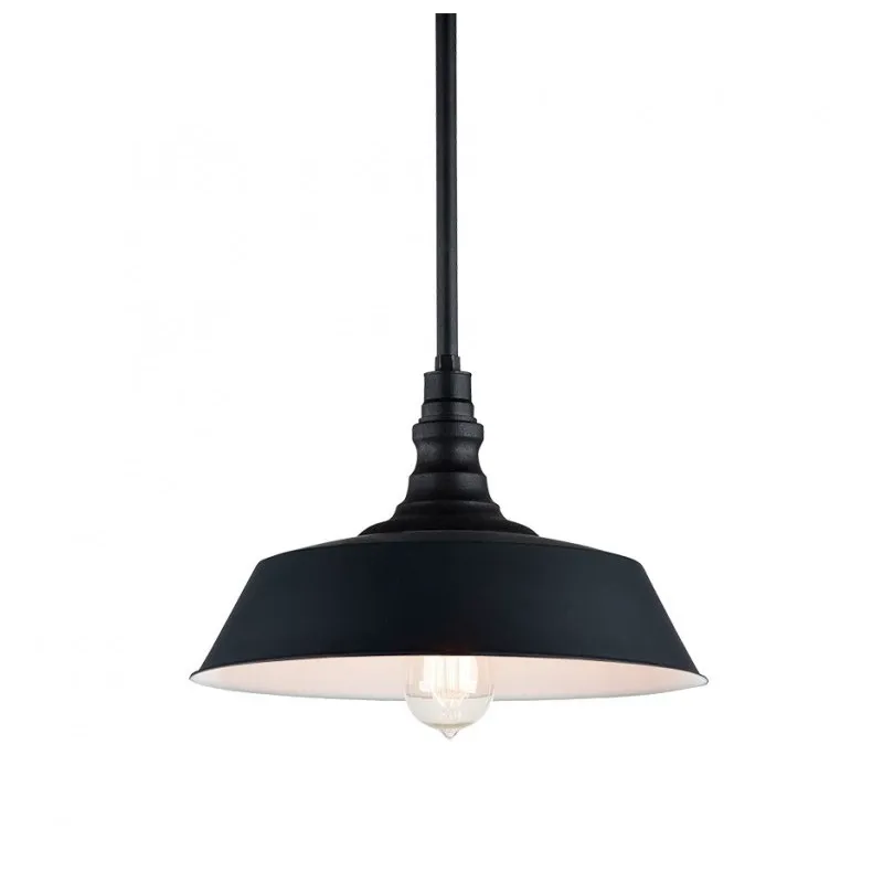 Scacchi 1 Light 14 inch Dark Grey Pendant Ceiling Light